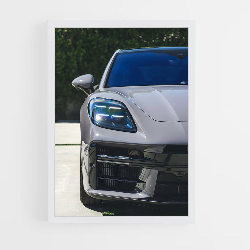 Poster Turbo Élégance – affiche Porsche (vue 3)